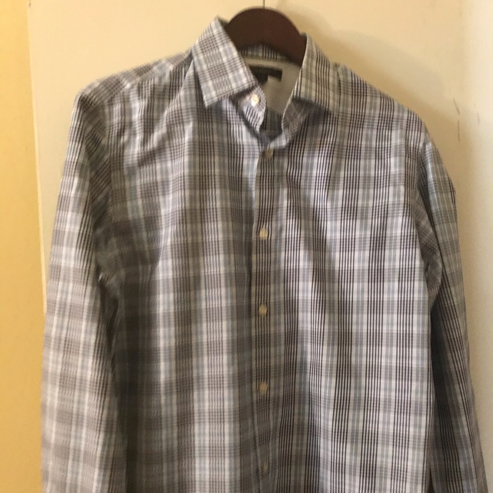 Banana Republic blue dress shirt. Size 15- 15 1/2